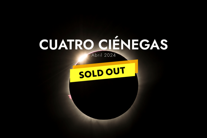 CUATRO CIÉNEGAS<br>Eclipse y foto nocturna<br> Viaje Fotográfico <br><span style="font-size:16px;">5 al 8 Abril 2024 / 0Lugares disponibles</span>