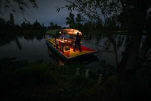 Amanecer, CDMX, Mexico, paisaje, xochimilco